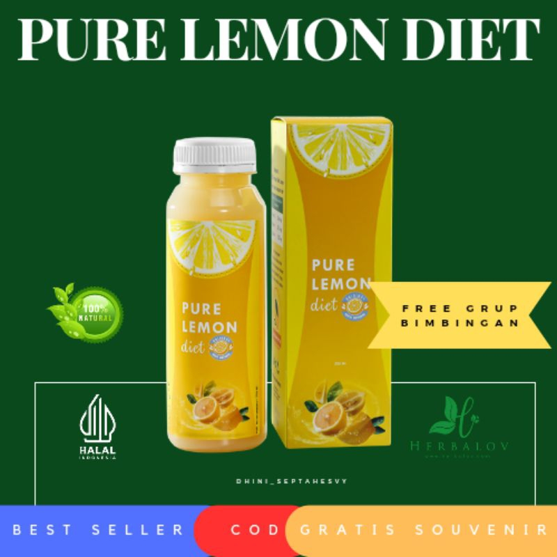 

PURE LEMON DIET BY HERBALOV 100% Murni Perasan Lemon