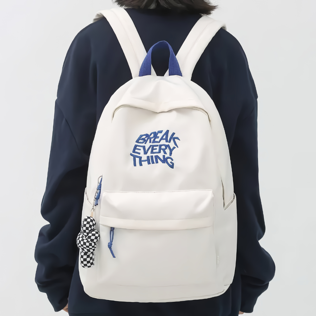 FAGETO - BREAK Tas Ransel Sekolah Break Untuk pria dan Wanita-5