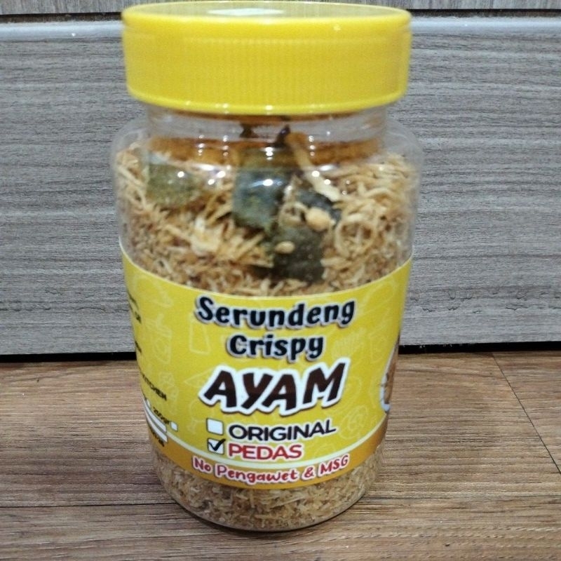 

serundeng crispy ayam