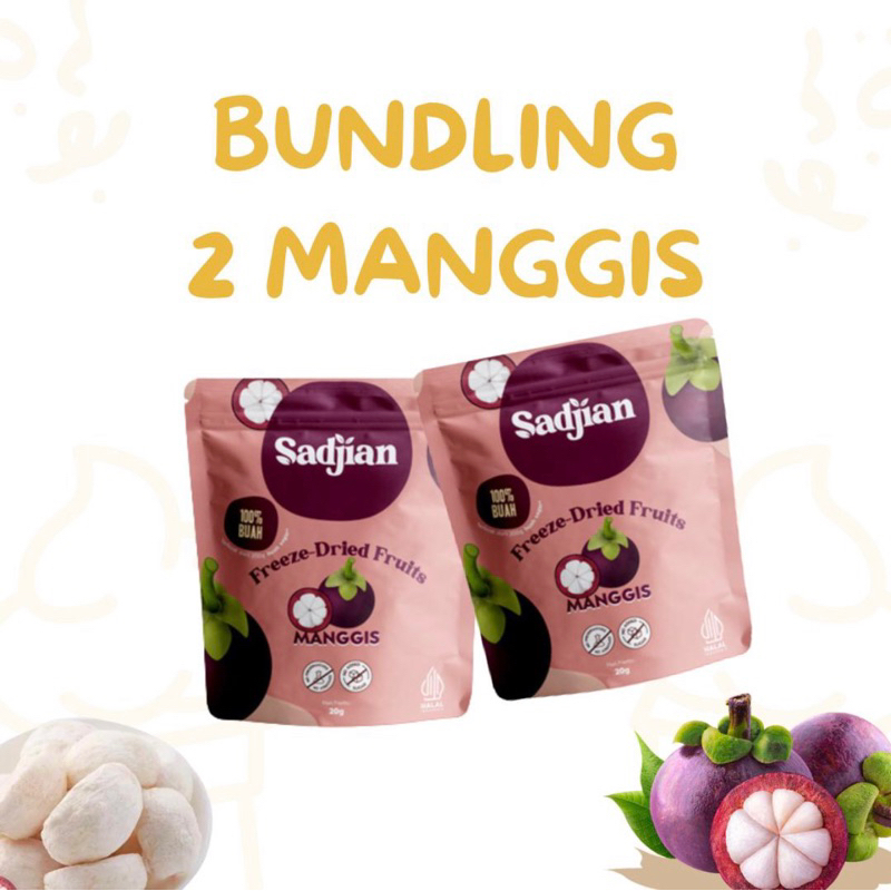 

Paket 2 Manggis Freeze Dried Buah Manggis