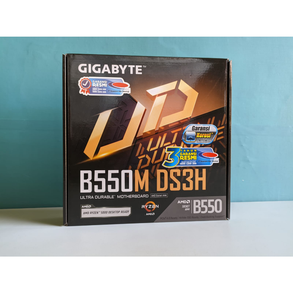 MOTHERBOARD Gigabyte B550M DS3H