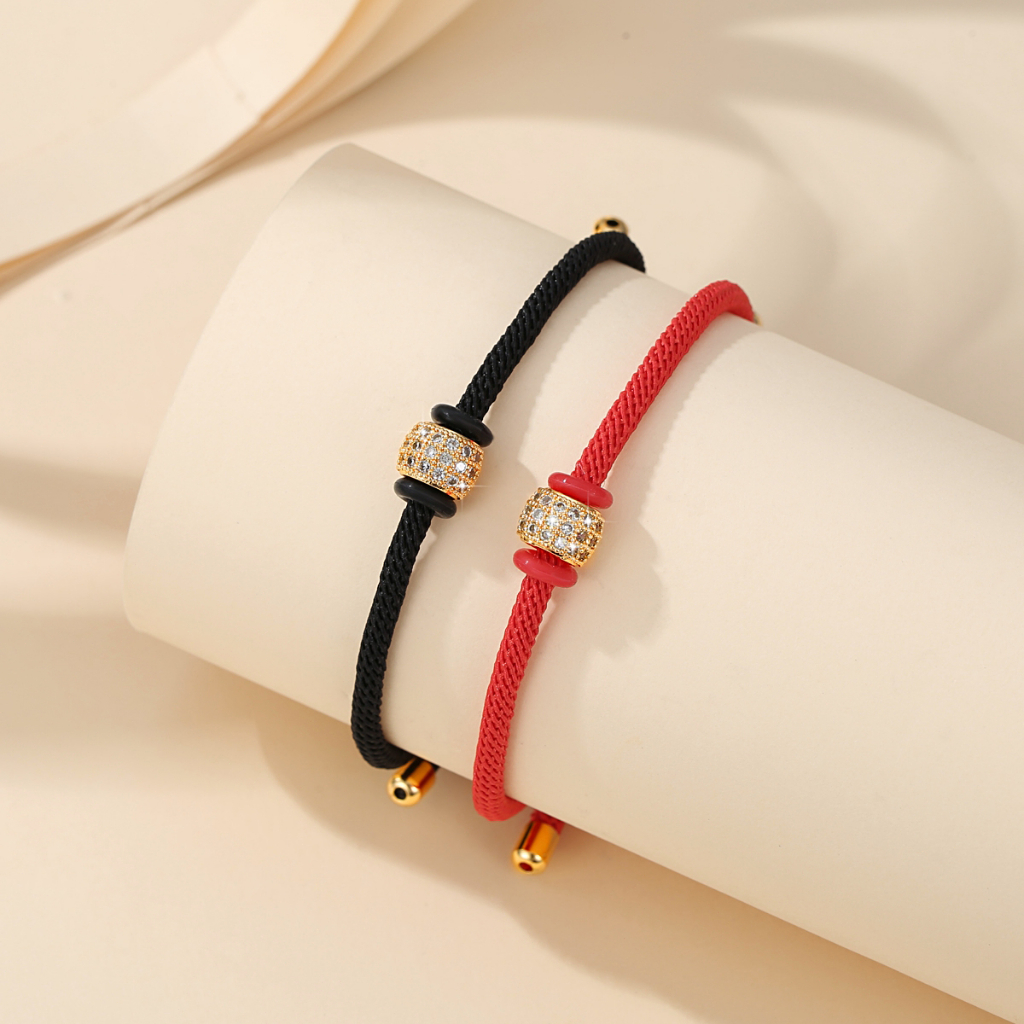 Lanmi Jewelry Gelang Tenunan Tangan Couple Gelang Hadiah Terbaik Untuk Gelang Persahabatan Adjustabl