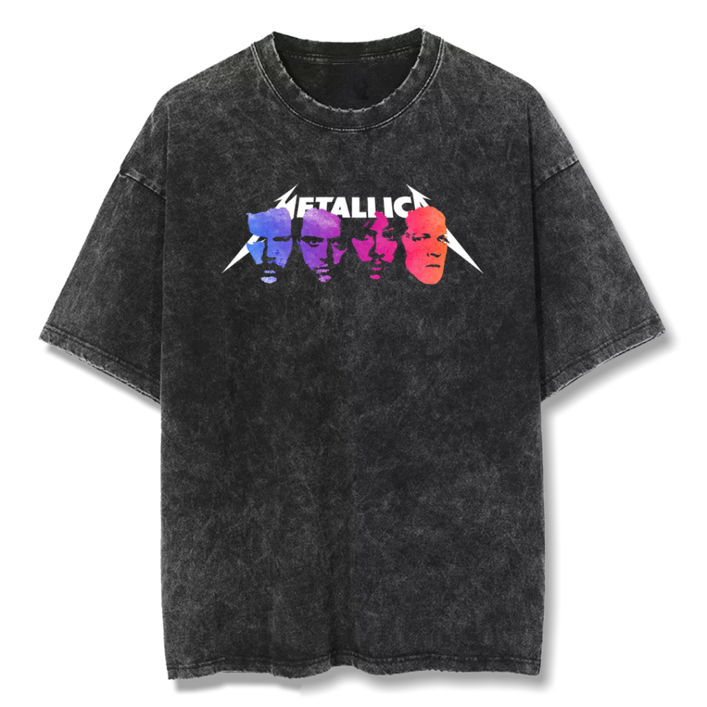 KAOS METALLICA WASH OVERSIZE / KAOS WASH SLIMFIT / KAOS OVERSIZE / KAOS SLIMFIT /KAOS LUCU /ACID WAS