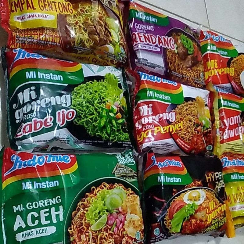 

Baru INDOMIE Goreng Mie Instant 1 bungkus