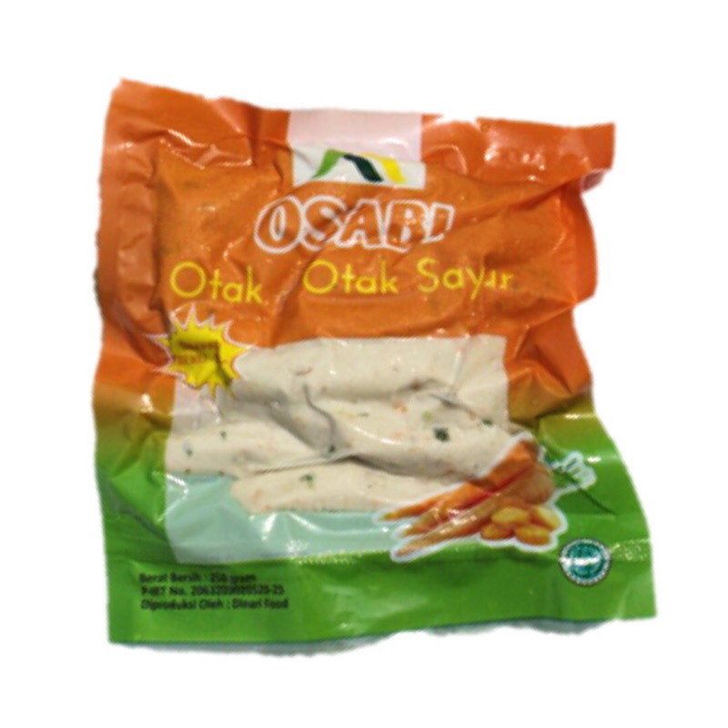 

otak otak sayur biasa