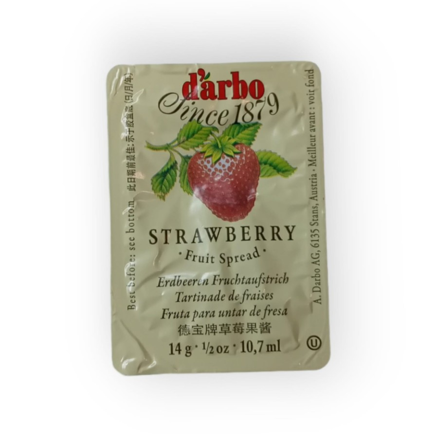 

Darbo Strawberry Spread Portion / Selai Strawberry Portion - satuan