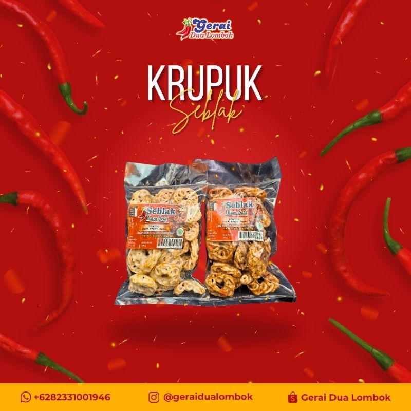 

[MEDIUM] Krupuk Seblak UlamSari/Dua Lombok