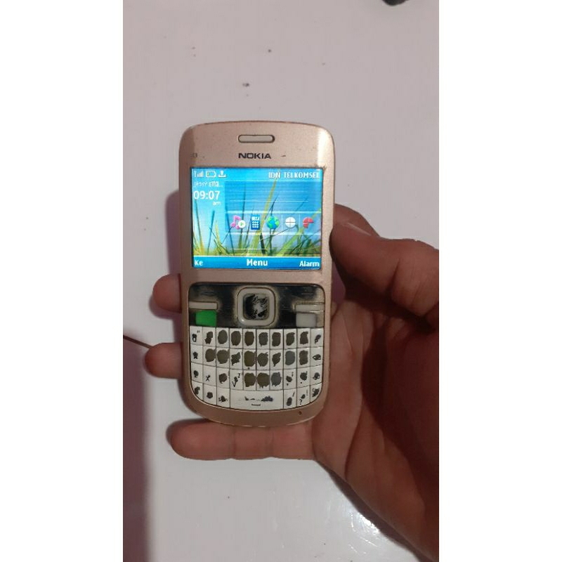 Nokia C3-00 hp jadul unik langka original hidup