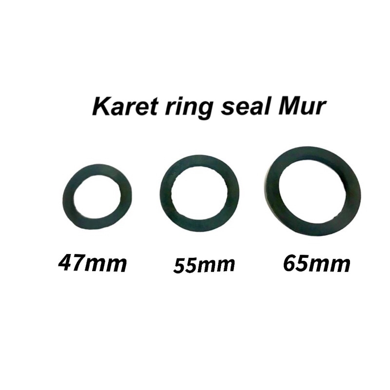 Karet Ring seal Mur fitting pipa socket Toren Mur Sock ring Seal karet Tandon mur ring