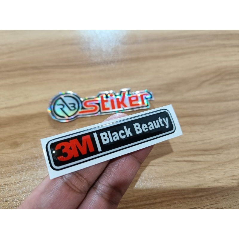 STIKER TIMBUL 3M BLACK BEAUTY