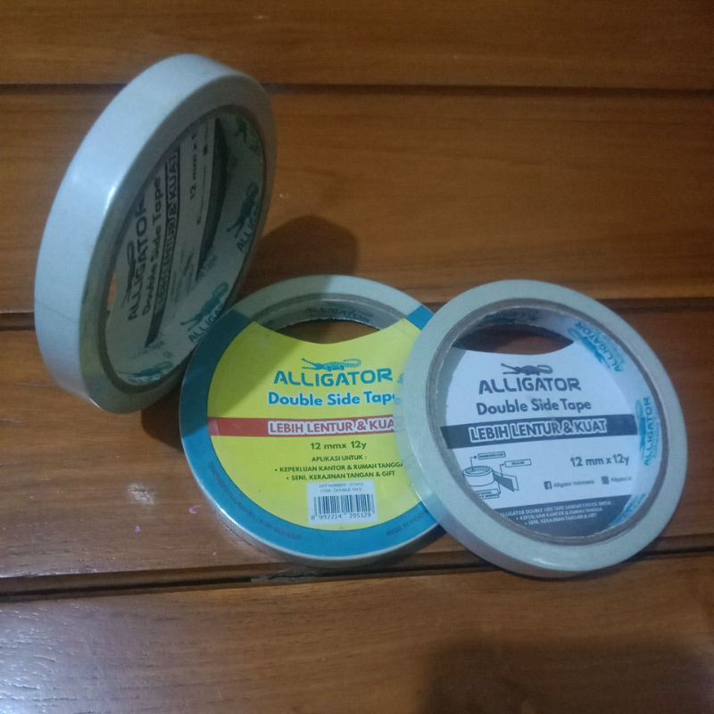 

Double Tape Alligator 12 mmx 12y