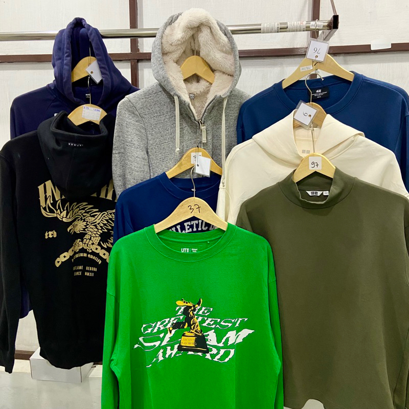 HOODIE & CREWNECK SWEATER SECOND BRANDED