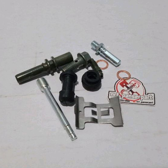 BAUD MUR KALIPER BELAKANG//KLEMAN /DUDUKAN KAMPAS REM DISC PAD SUZUKI SATRIA FU 150 LAMA/NEW SHOGUN 