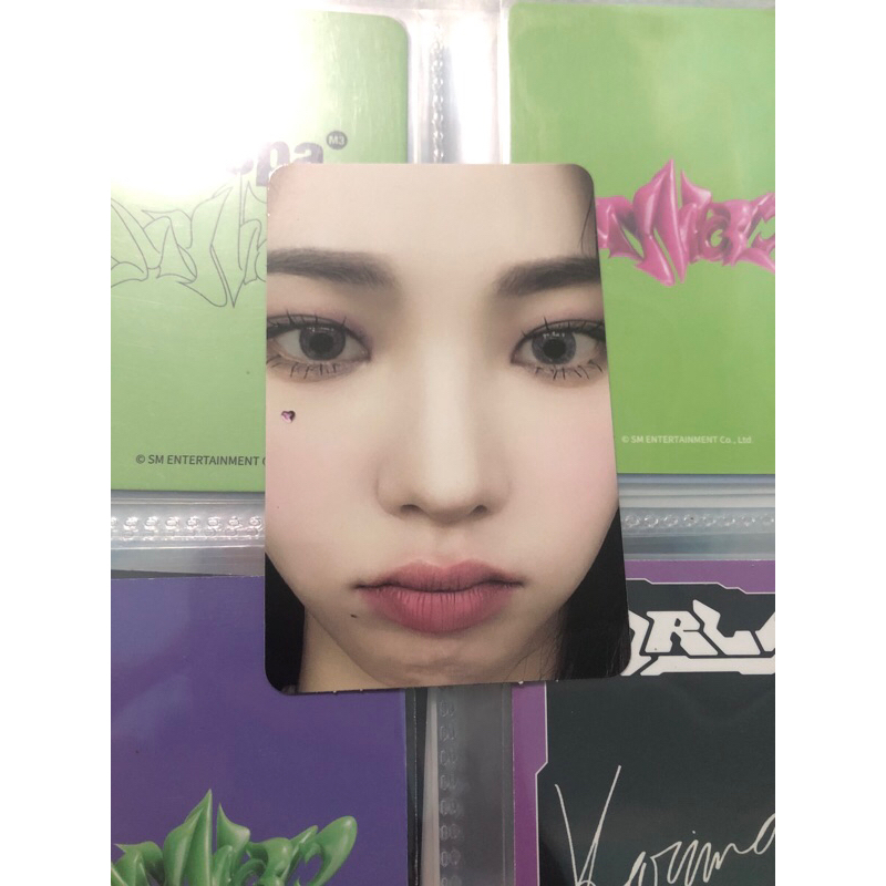 pc photocard karina zoom aespa