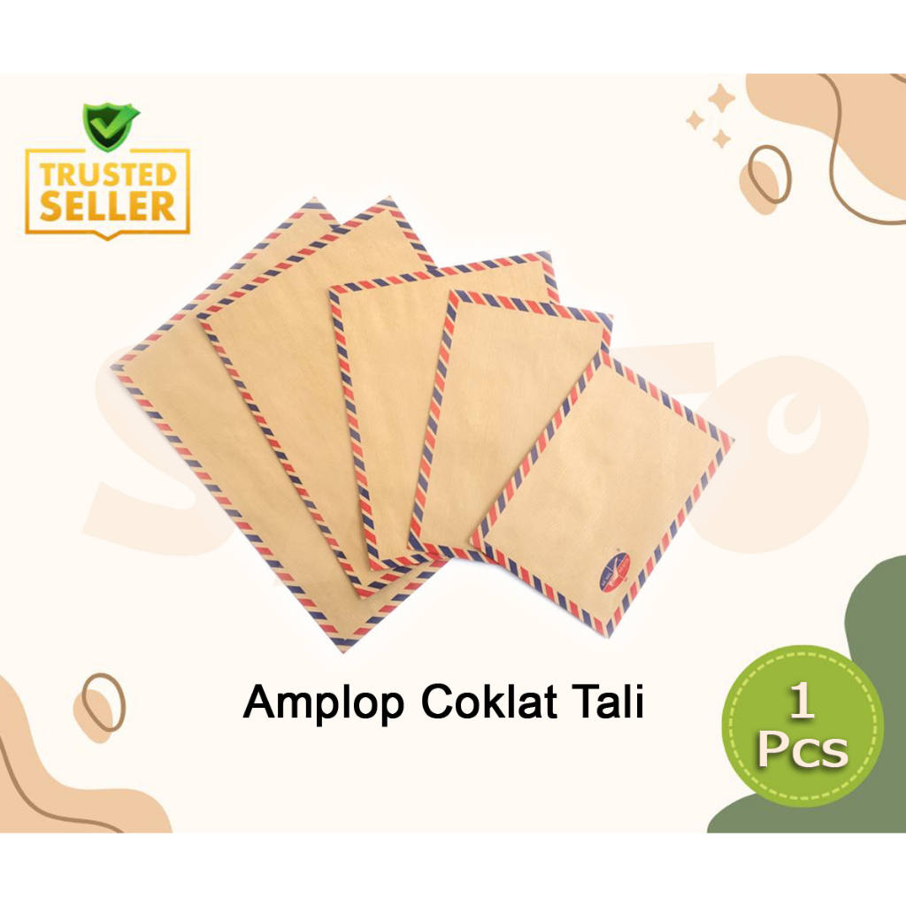 

AMPLOP COKLAT TALI / AMPLOP COKLAT LAMARAN KERJA AIRMAIL EXECUTIVE Ecer