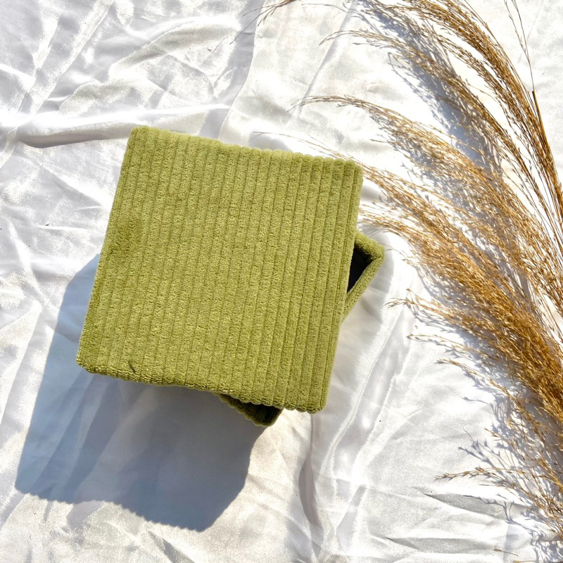 

(NETNET) HB012 HARDBOX PREMIUM CORDUROY KOTAK KADO TEBAL KOKOH