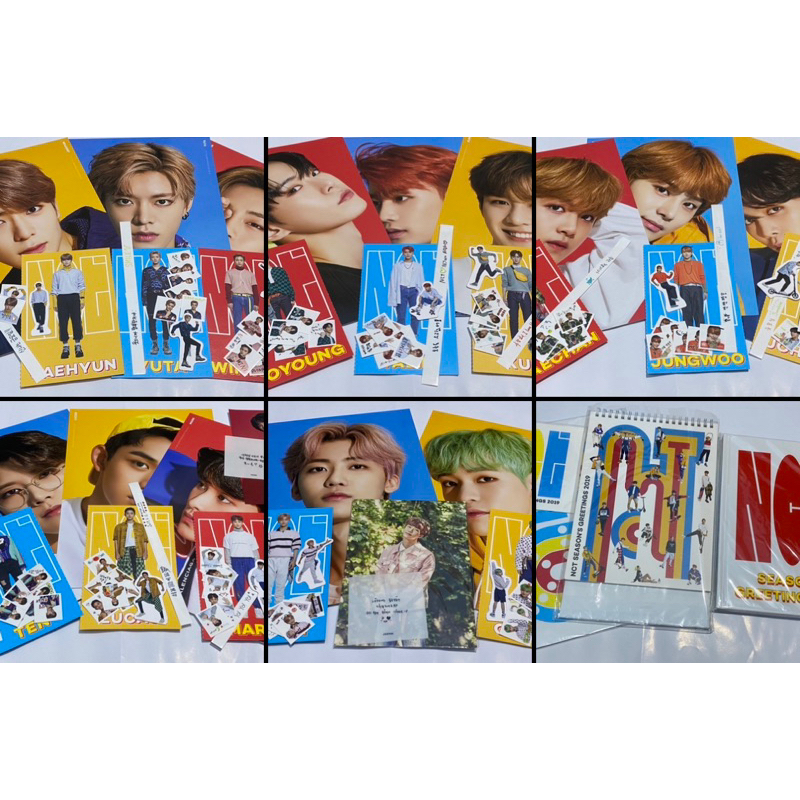 OFFICIAL NCT SEASON’S GREETING 2019 SHARING MEMBER SET