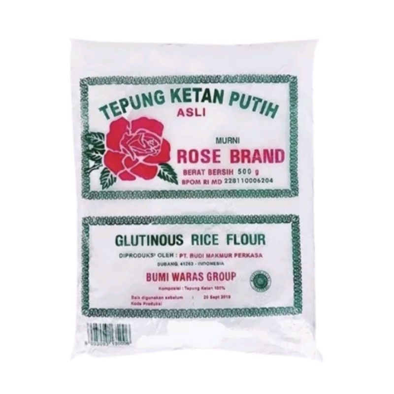 

Tepung ketan Rosebrand kemasan 500g
