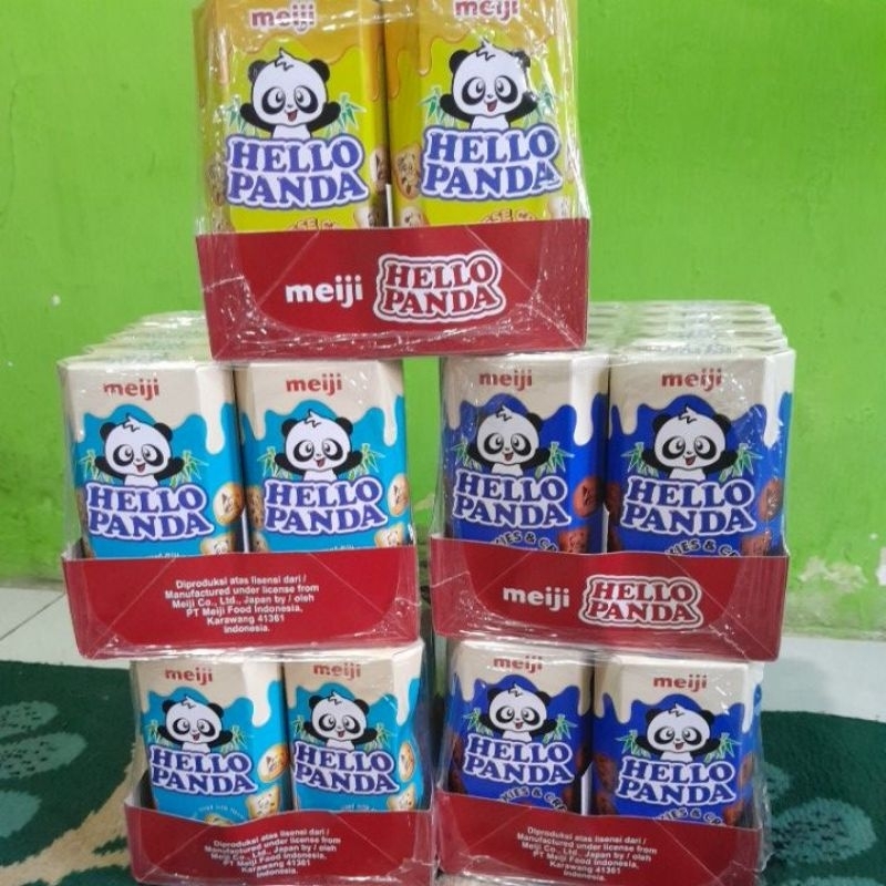 

snack meiji hellopanda box