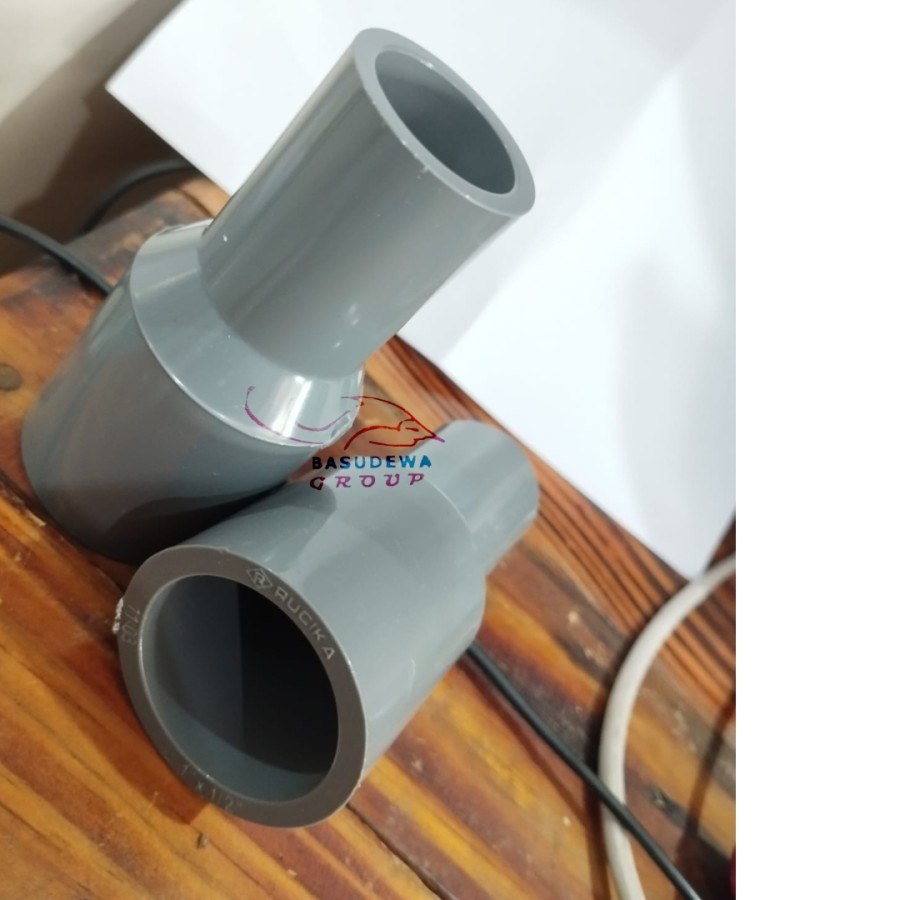 REDUCER SOCK PVC AW 1" x 1/2" RUCIKA / REDUCER PVC 1" x 1/2" RUCIKA AW