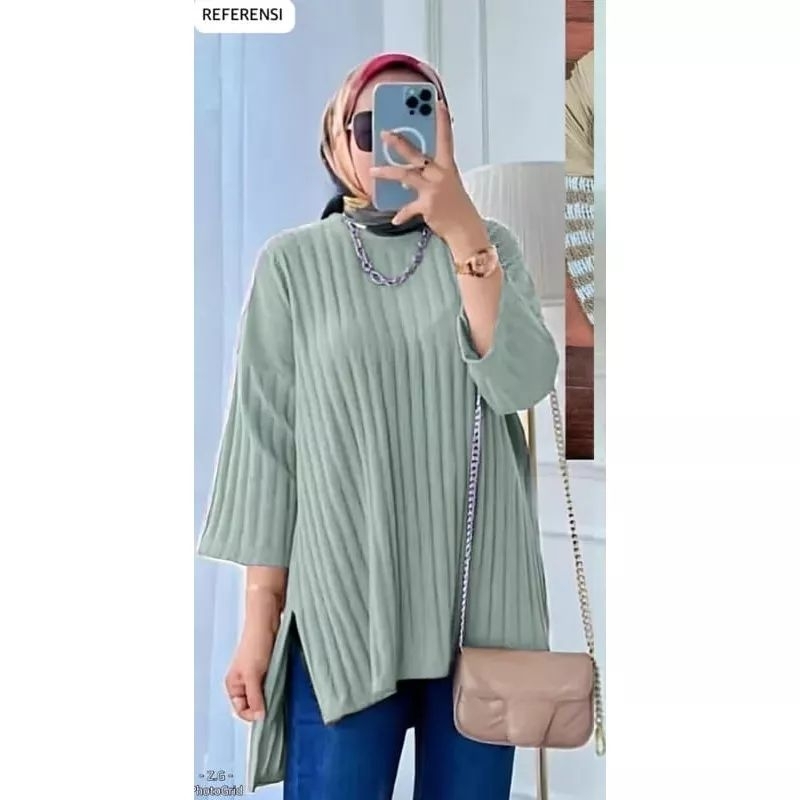 Shpsby - Tunik Oversize Hornet Knit