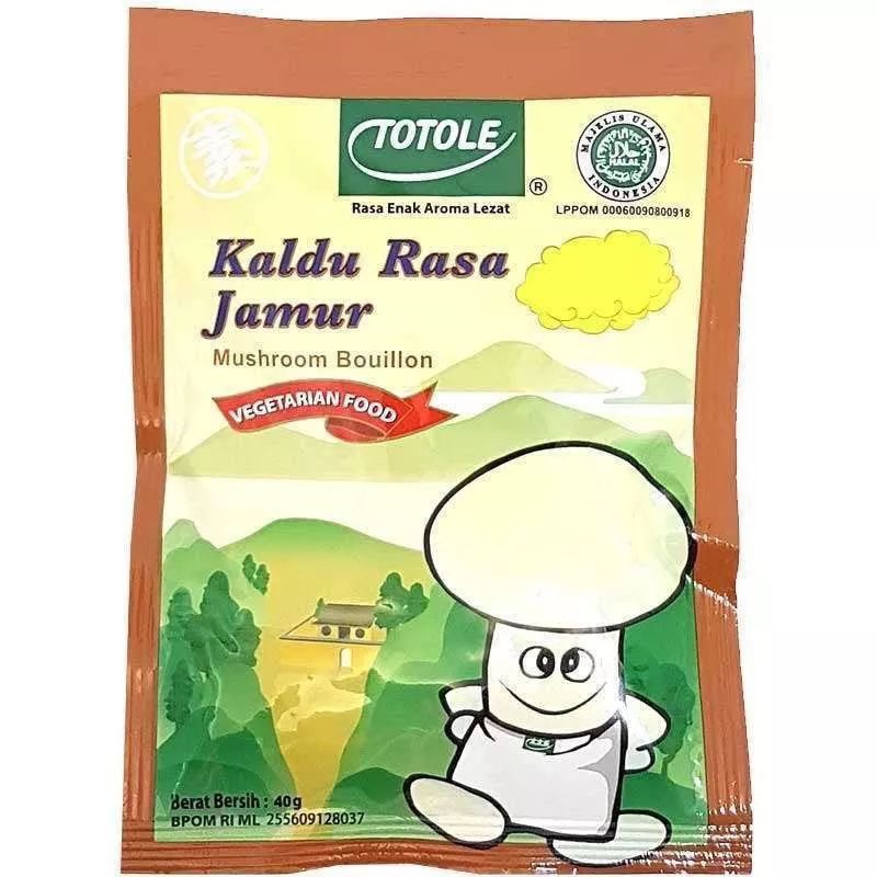 

Totole Kaldu Jamur 40g dan totole kaldu ayam.100g