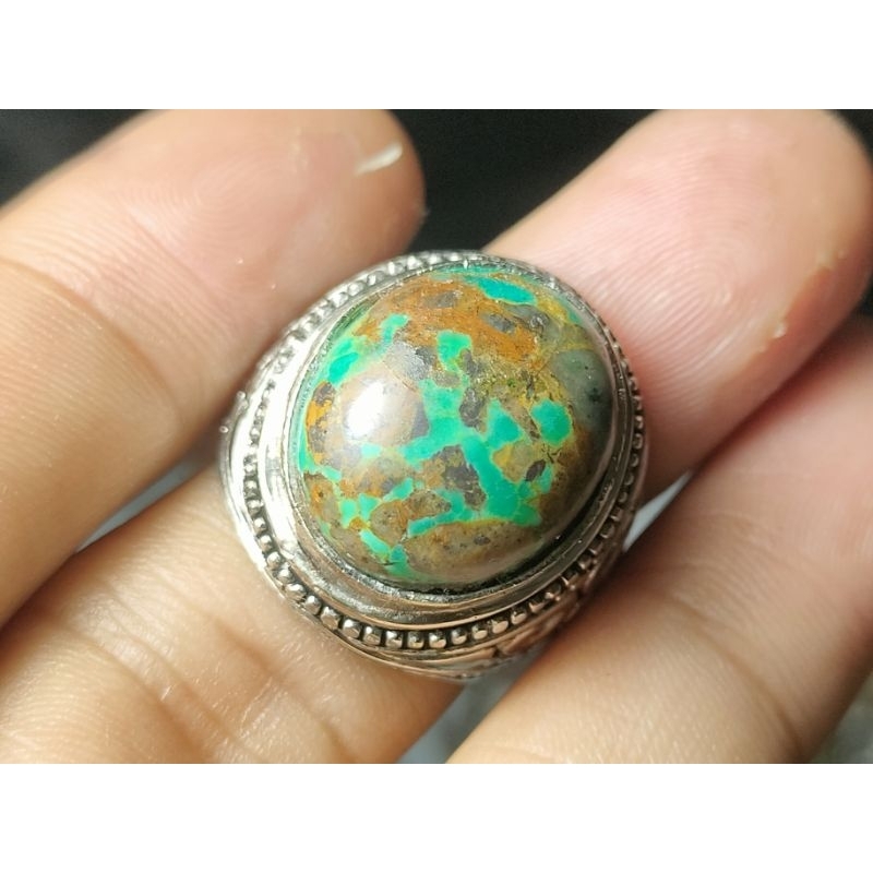 Batu Pirus Persia ijo lawas