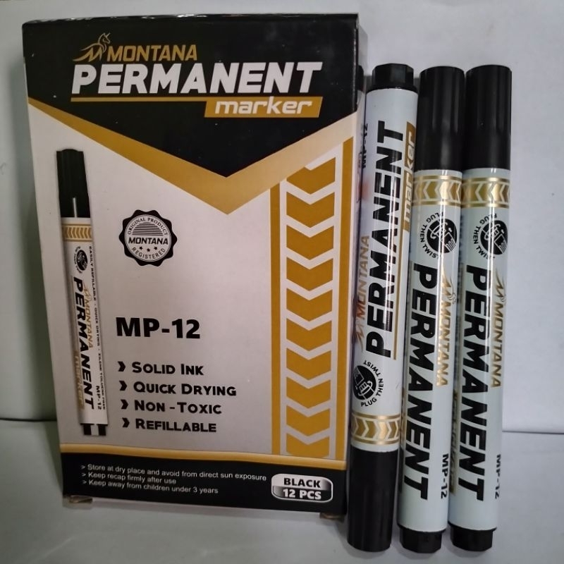 

SPIDOL Montana hitam permanent
