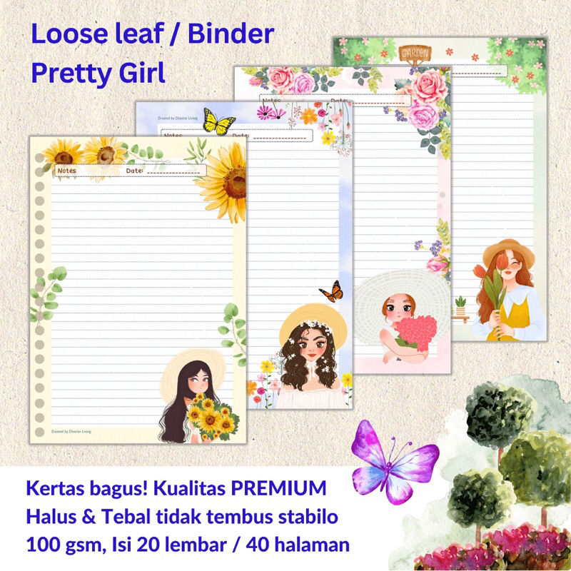 

ISI/ REFILL BINDER MOTIF LUCU A5 (20 RINGS)