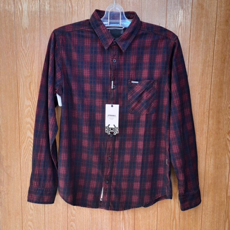 Kemeja Pria Panjang Spyderbilt Original Planet Surf