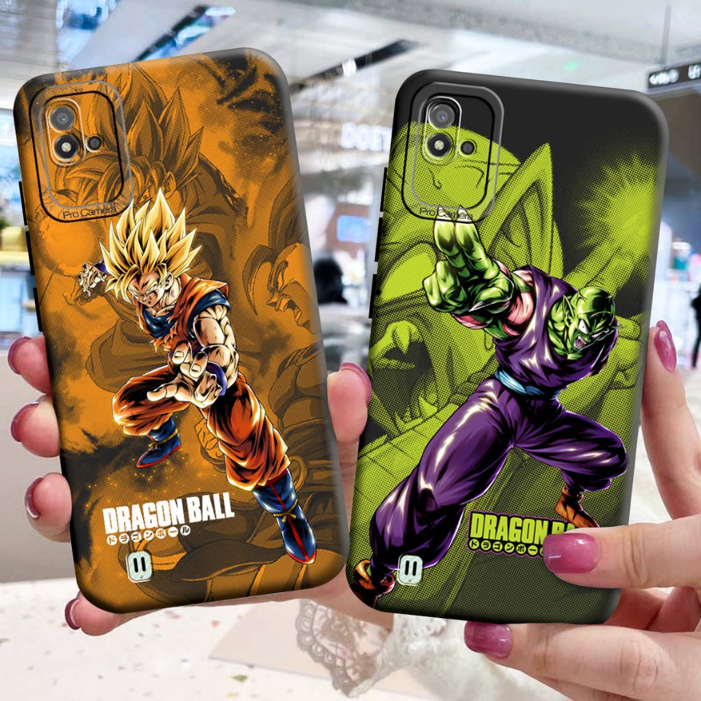 Custom Case Realme Narzo 20, 30A, 50A Prime, 50i, 50i Prime Anime Dragon Ball