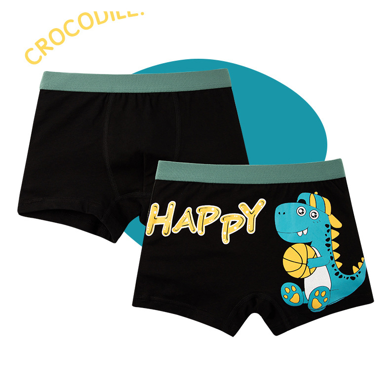 MISS'O BX1351 Boxer Celana Pendek Anak-anak Unisex Celana dalam CD katun Motif Kartun Lucu