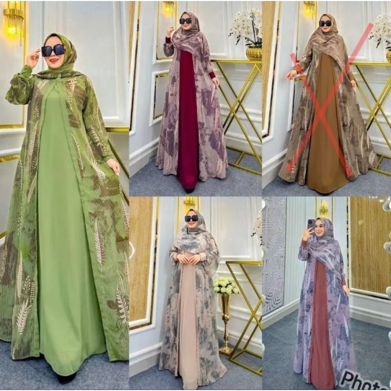 New Set Outer Aurora by poppi Syari