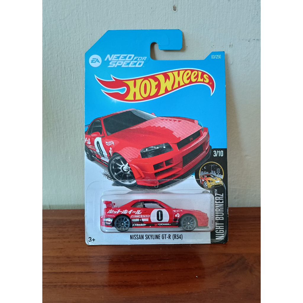Hot Wheels Nissan Skyline GT-R (R34)