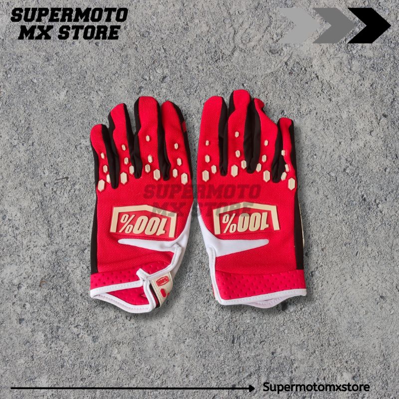 sarung tangan 100% handglove 100 percent sarung tangan motocross sarung tangan sepeda