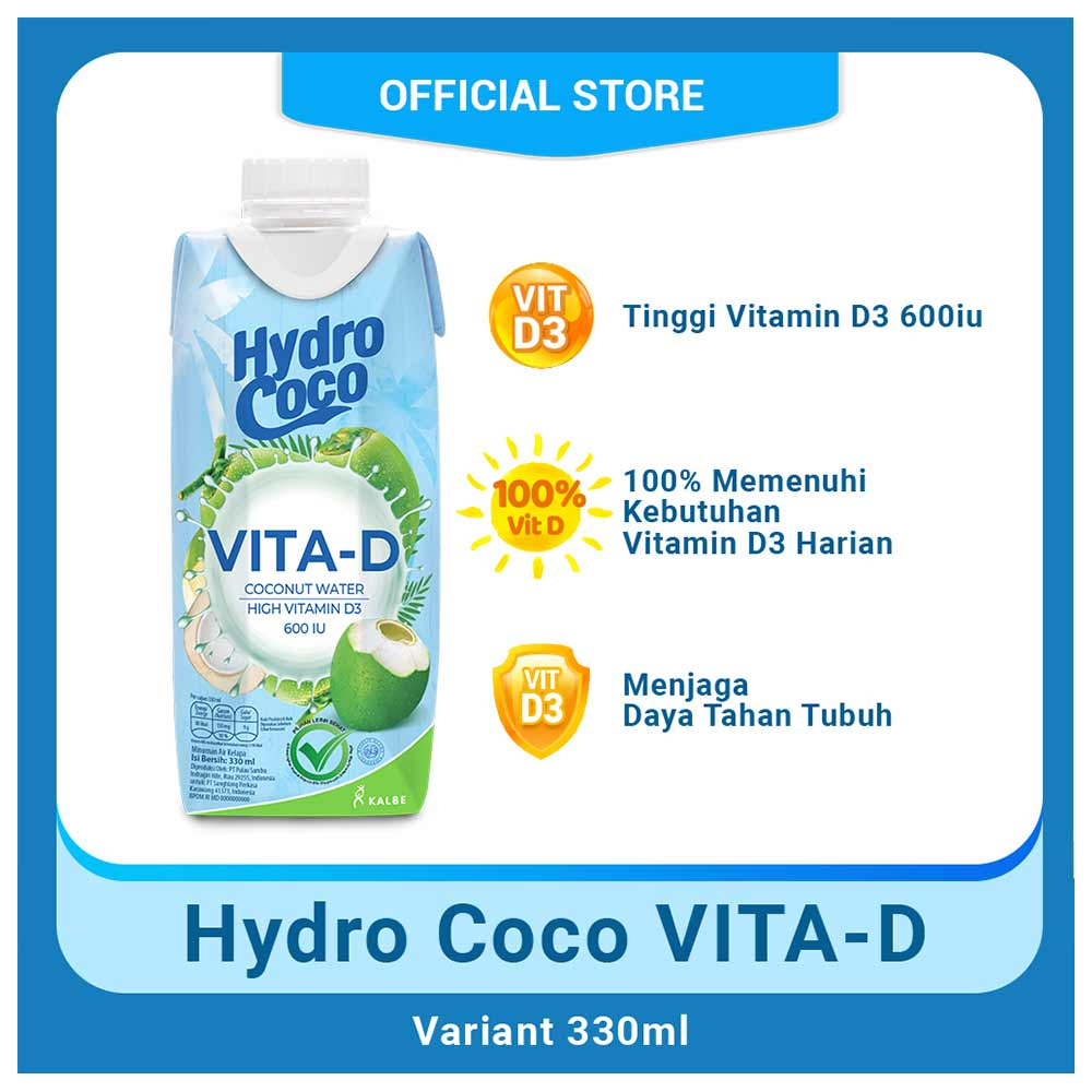 

HYDRO COCO VITA-D 330ml