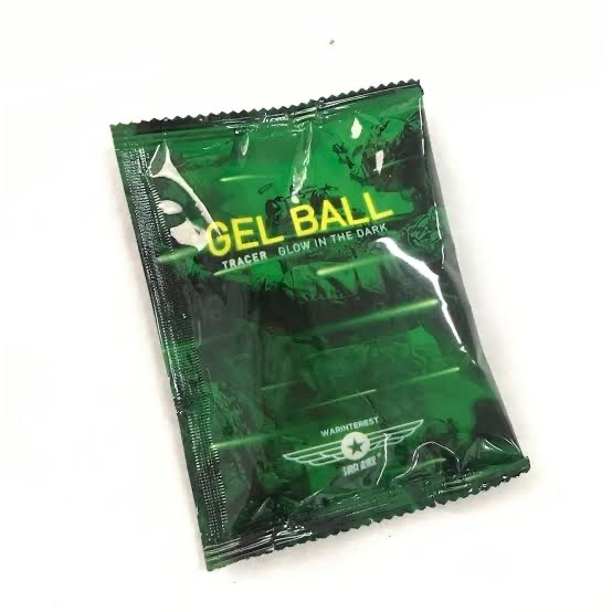 BB Gel Ball Tracer Glow In The Dark 5000 pcs Water Gel Blaster WGB