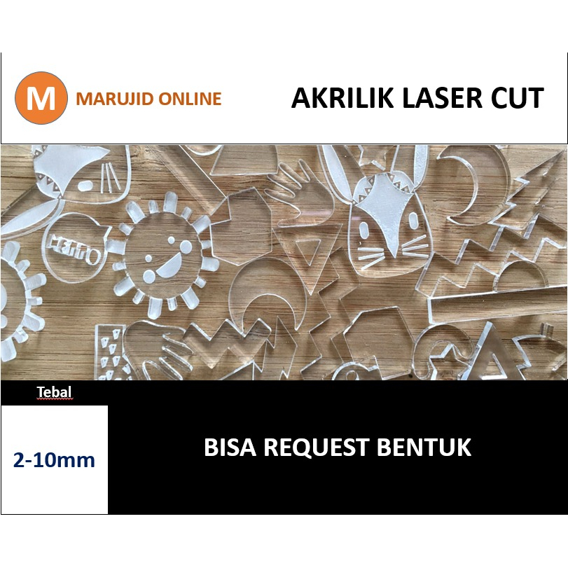 

AKRILIK LASER CUT | AKRILIK BENTUK CUSTOM | AKRILIK POTONG CUSTOM