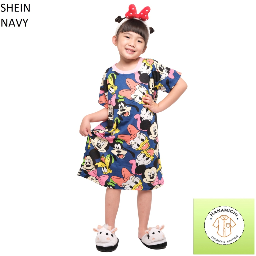 SHEIN Dress Anak Lengan Pendek