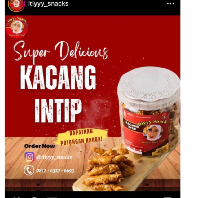 

kacang intip Ittiyyy snack