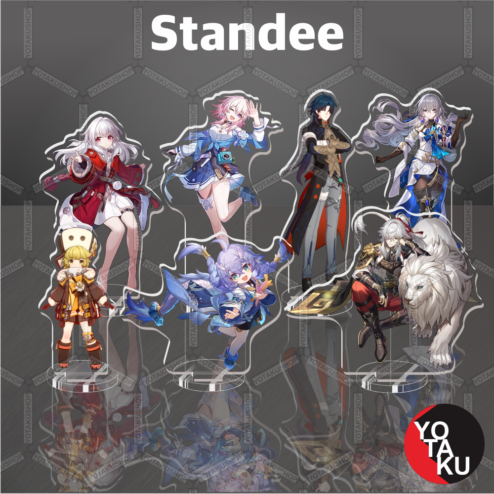 Standee Besar Figure Anime Akrilik Honkai Star Rail Seri 3 Clara Bronya YOTAKUSHOP