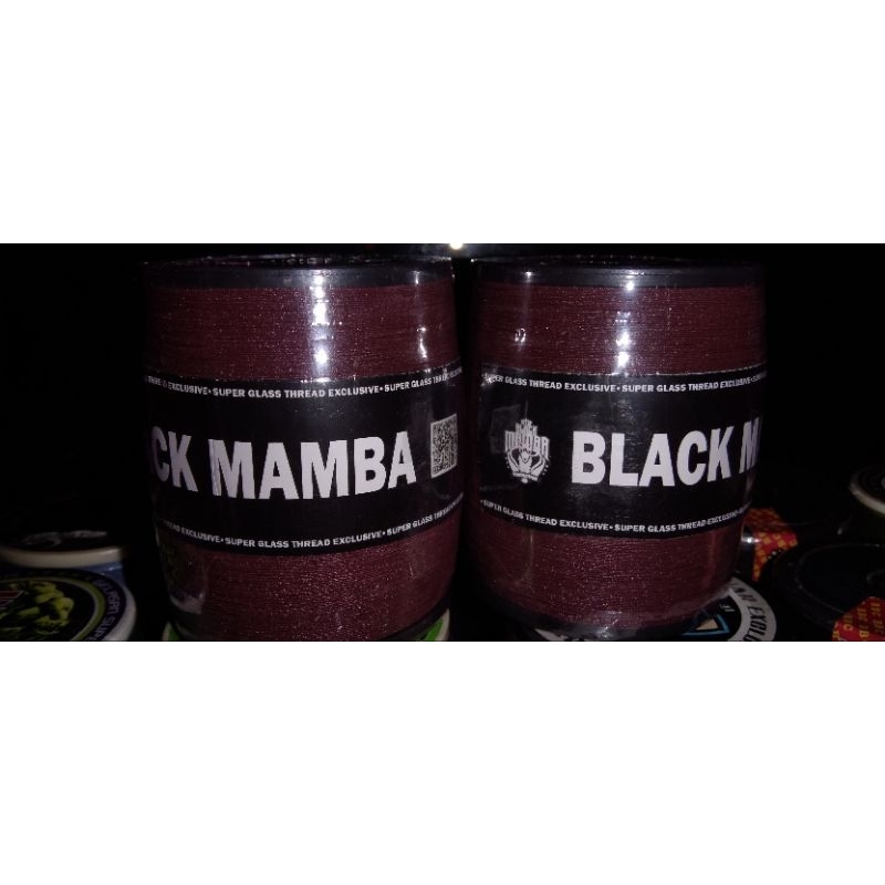 senar gelasan black mamba matot