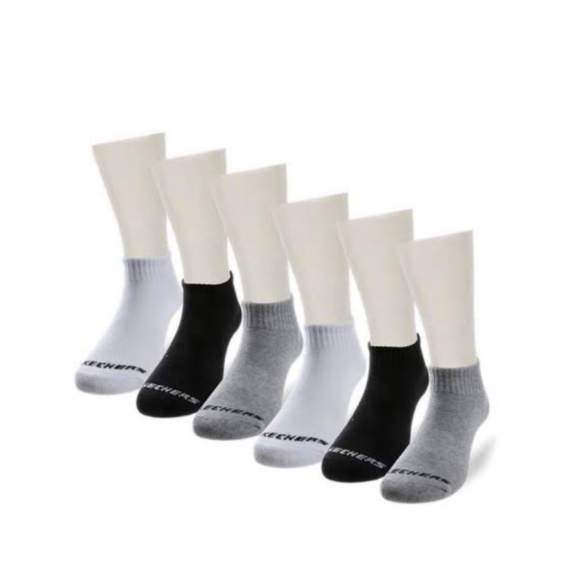 Skechers 6 Pk Quarter Adult's Socks