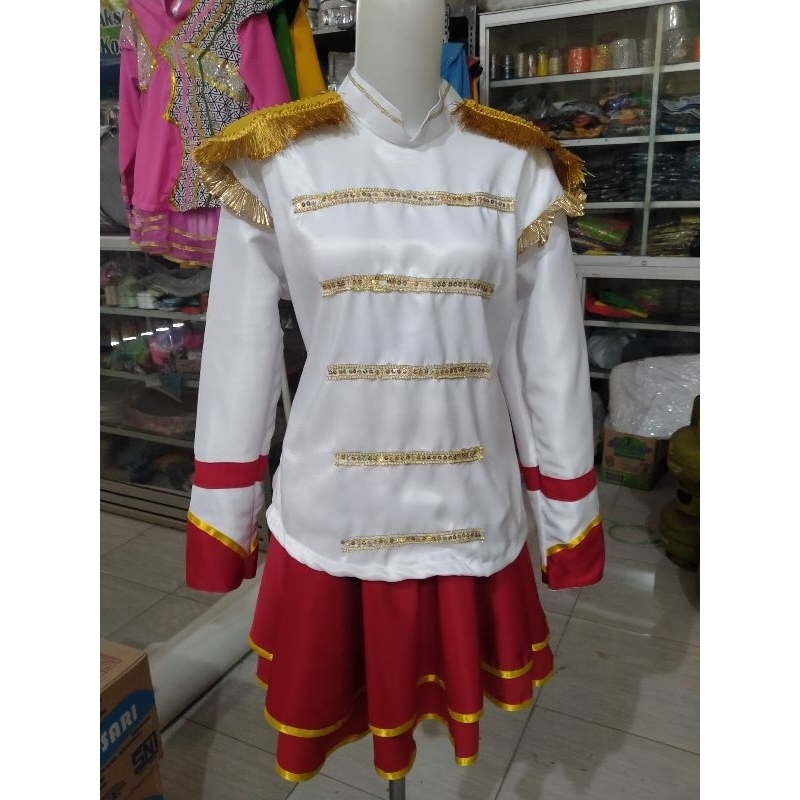 KOSTUM DRUMBAND/BAJU MAYOR/MAYORET CWE