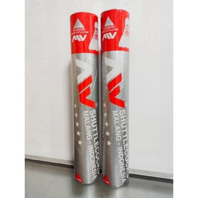 Shuttlecock AW WA Silver Badminton Shuttle Cock Kok Bulu Tangkis Ori