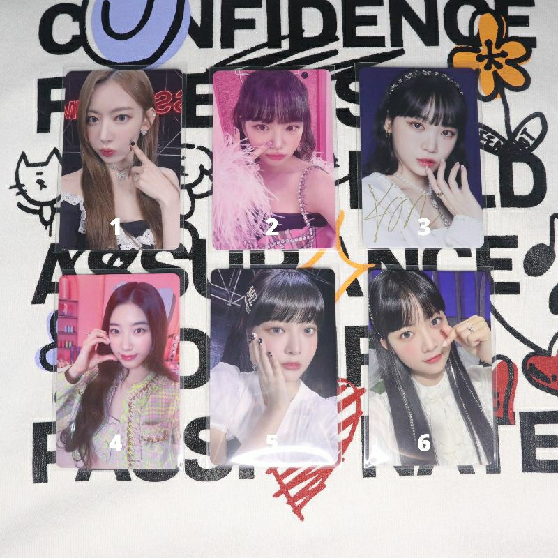 [READY] Photocard PC Lesserafim Sakura Chaewon Kazuha Eunchae