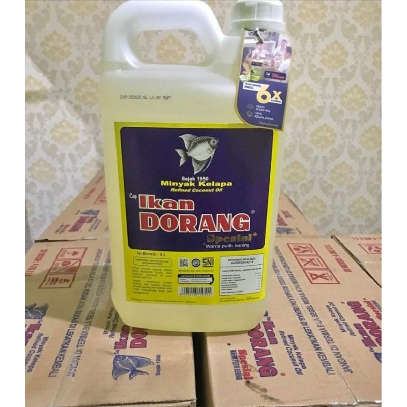 Minyak Goreng Spesial Ikan Dorang