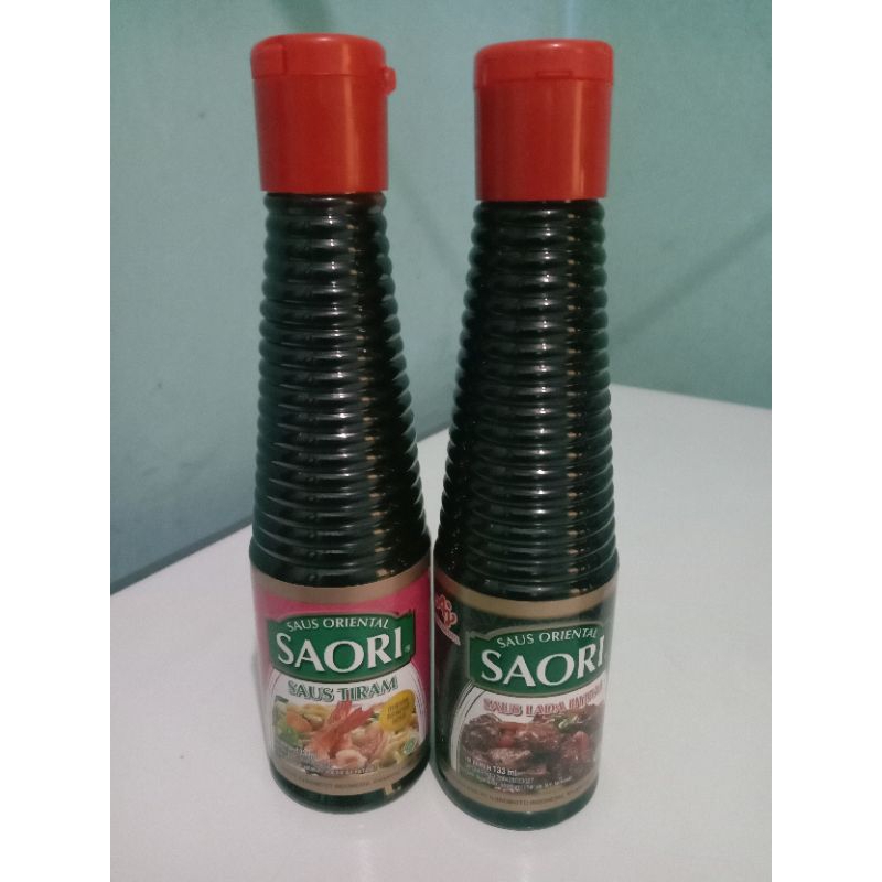 

Saori Saos Oriental Saus Tiram Saos Lada Hitam 133 ml Halal