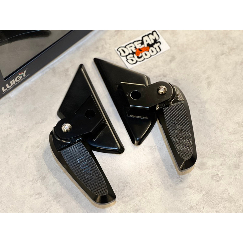 Footstep Luigy Vespa S Vespa LX Vespa LXV Black Series Vespa Matic Footstep Vespa S LX Pijakan Kaki 