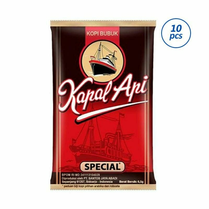 

Kopi kapal api (6.5gr)/ 1renteng